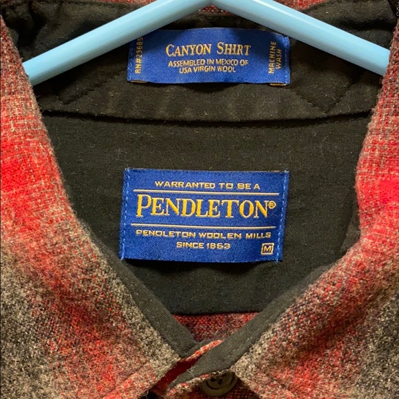 Pendleton MEN'S SNAP-FRONT WESTERN CANYON SHIRT - Picture 3 of 4